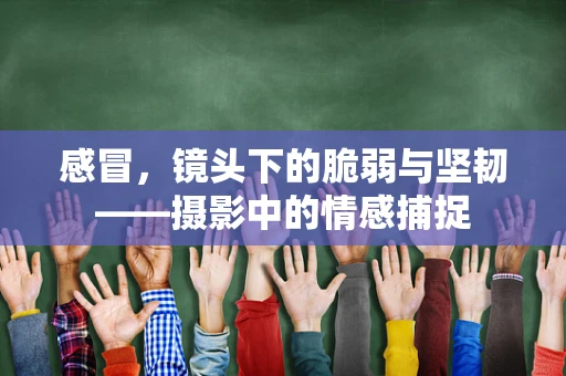 感冒，镜头下的脆弱与坚韧——摄影中的情感捕捉