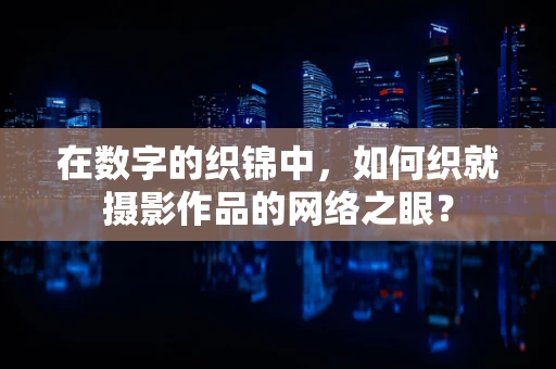 在数字的织锦中，如何织就摄影作品的网络之眼？