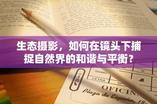 生态摄影，如何在镜头下捕捉自然界的和谐与平衡？