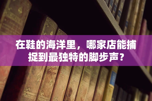 在鞋的海洋里，哪家店能捕捉到最独特的脚步声？