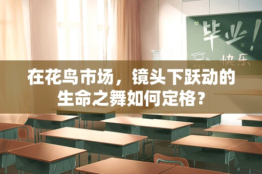 在花鸟市场，镜头下跃动的生命之舞如何定格？