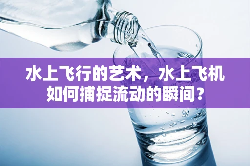 水上飞行的艺术，水上飞机如何捕捉流动的瞬间？