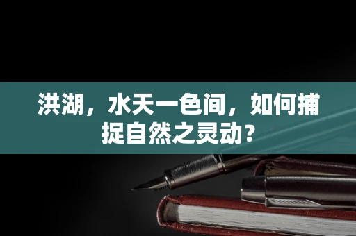 洪湖，水天一色间，如何捕捉自然之灵动？