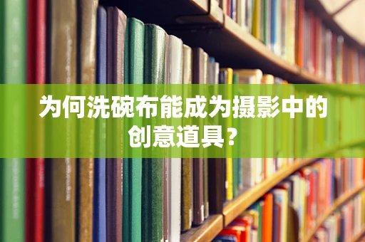 为何洗碗布能成为摄影中的创意道具？