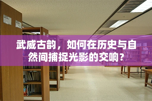 武威古韵，如何在历史与自然间捕捉光影的交响？