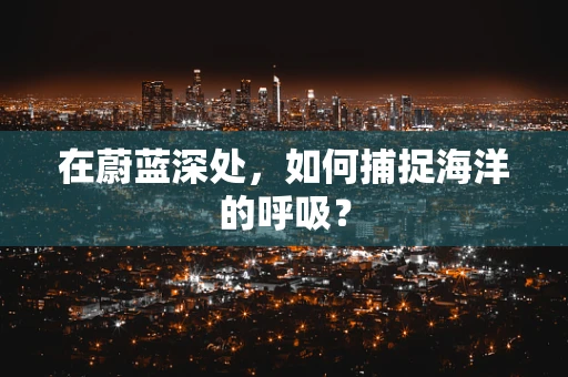 在蔚蓝深处，如何捕捉海洋的呼吸？