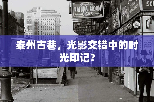 泰州古巷，光影交错中的时光印记？