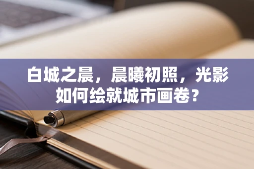 白城之晨，晨曦初照，光影如何绘就城市画卷？