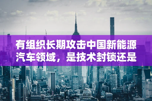 有组织长期攻击中国新能源汽车领域，是技术封锁还是市场竞争？