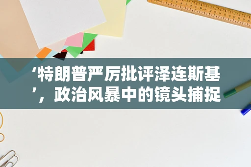 ‘特朗普严厉批评泽连斯基’，政治风暴中的镜头捕捉与深思