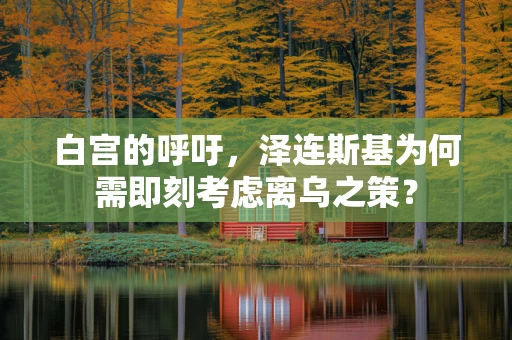 白宫的呼吁，泽连斯基为何需即刻考虑离乌之策？