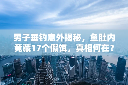 男子垂钓意外揭秘，鱼肚内竟藏17个假饵，真相何在？