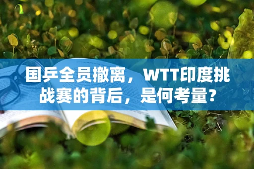 国乒全员撤离，WTT印度挑战赛的背后，是何考量？