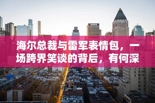 海尔总裁与雷军表情包，一场跨界笑谈的背后，有何深意？