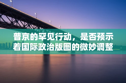 普京的罕见行动，是否预示着国际政治版图的微妙调整？